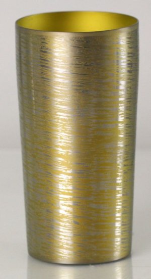 画像1: 二重タンブラープレミアム　チタン白樺　ゴールド