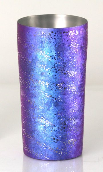 画像1: 二重タンブラープレミアム　チタン天目　 (1)