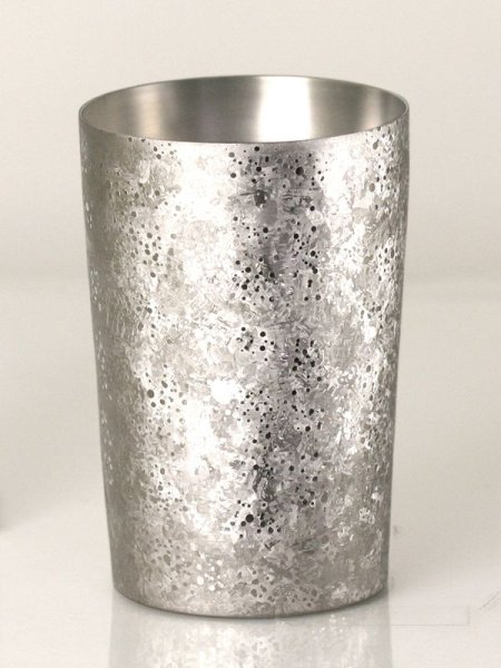 画像1: 二重タンブラープレミアムライト　チタン天目　 (1)