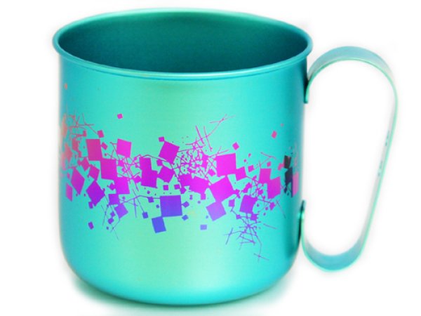 画像1: チタンミラーマグカップ　雅Ｃ (1)