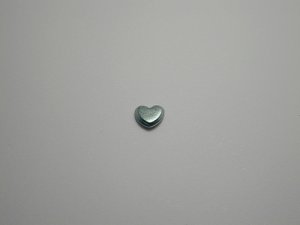 画像1: チタンピアス　ハート　チタンシルバー