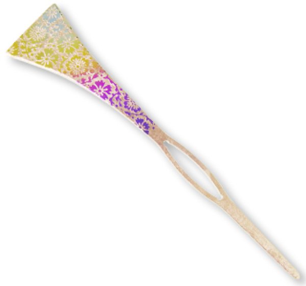 画像1: チタン　かんざし 舞姫　花霞 (1)