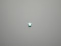 チタンピアス　フラワー　グリーン