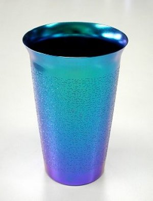 画像1: チタン ビアカップ（ブルー）