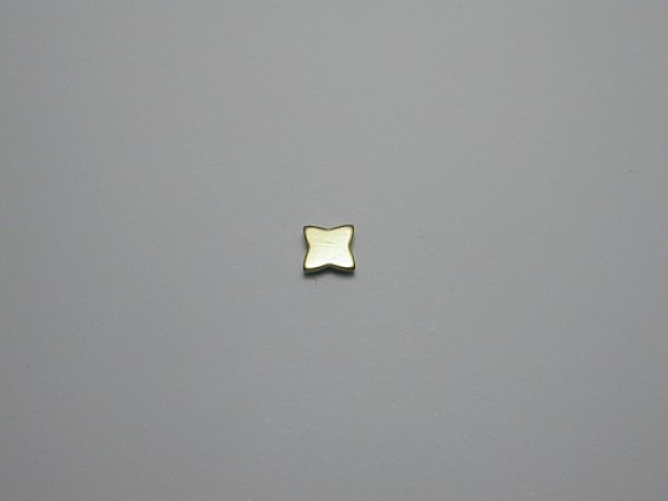 画像1: チタンピアス　ハナ　ベージュ (1)