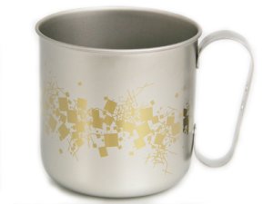画像1: チタンミラーマグカップ　雅Ａ