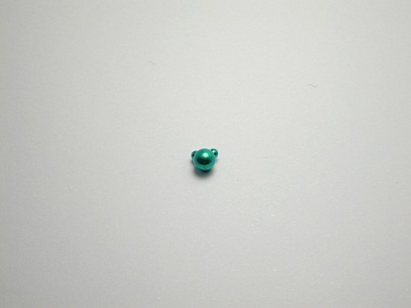 画像1: チタンピアス　ベアー　グリーン (1)