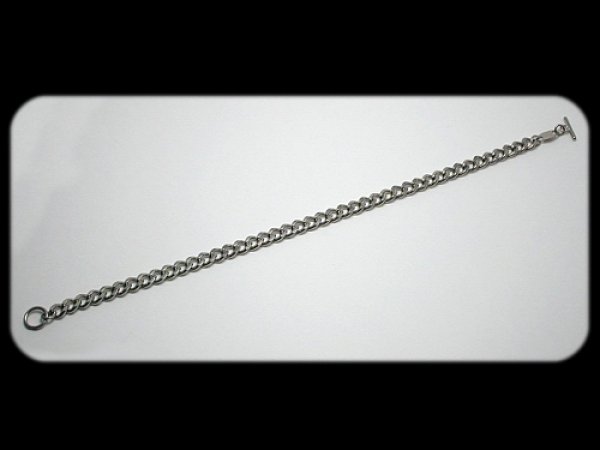 画像1: チタン喜平ネックレス　４５ｃｍ　チタンプラチナ (1)