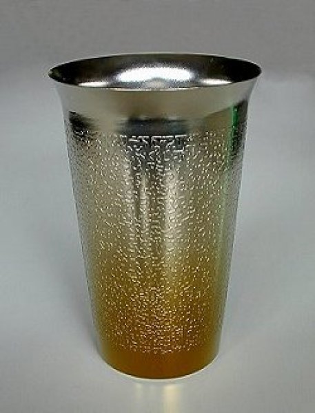 画像1: チタン　ビアカップ（ブラウン） (1)