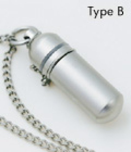 画像1: 純チタン製　ピルケース　タイプB-2　（刻印入り） (1)